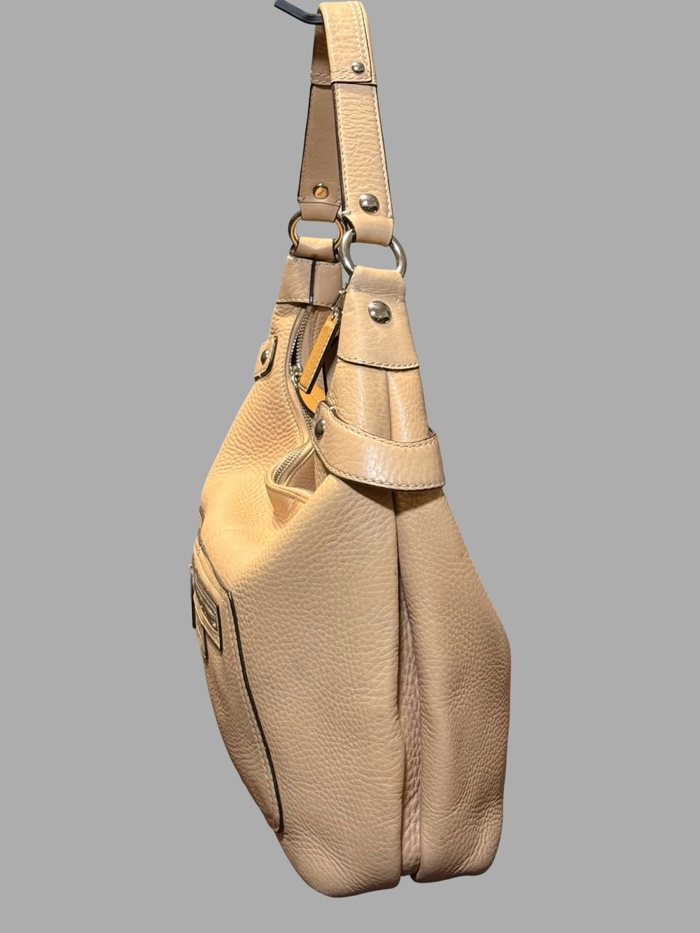 Vintage Coach Penelope Pebbled Leather Hobo Shoulder Bag - Style F14681Descripti - Picture 4 of 10